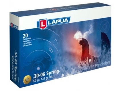 LAPUA .30-06 Springfield S374 FMJ,8g, 123gr.*