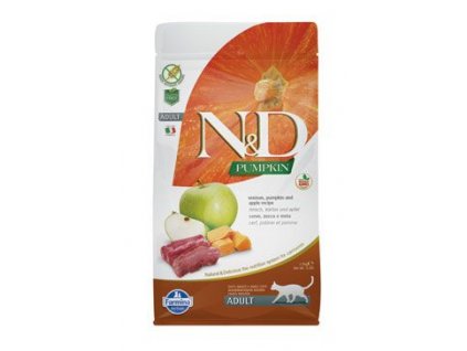 N&D Pumpkin CAT Venison & Apple 5kg