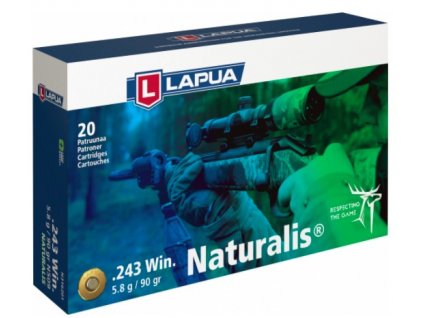 LAPUA .243 Win. N509 Naturalis 5,8g