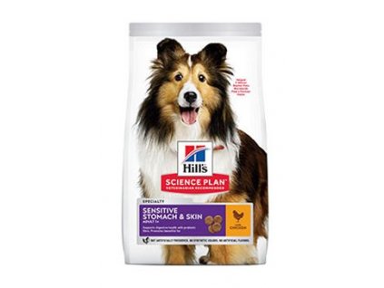 Hill's Can.Dry SP Sensitive Adult Medium Chicken 2,5kg