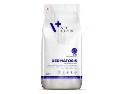 VetExpert VD 4T Dermatosis Dog Salmon Potato 12kg