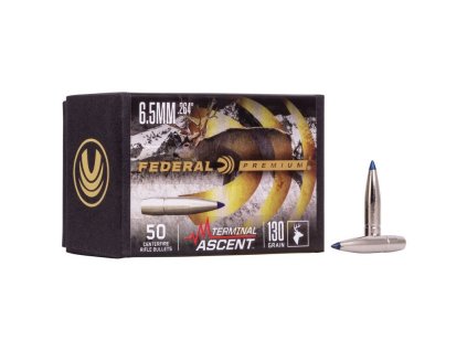 Střela Federal, Premium, 6,5mm/.264", 130GR, Terminal Ascent