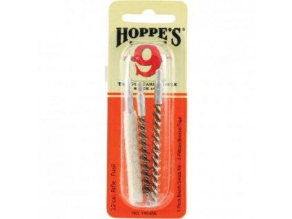 Sada kartáčků Hoppe's, pro ráži .22", nylonový, fosfor bronzový a tornado