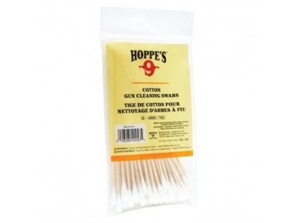 Čistící výtěrky Hoppe's, bavlněné, délka 150mm, 100ks v balení