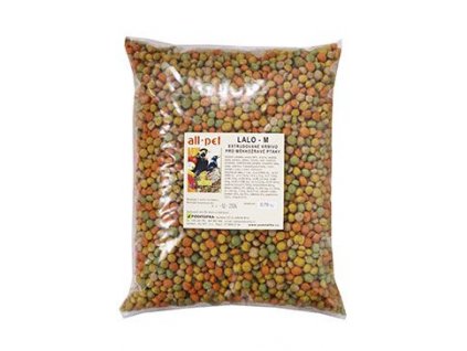 Krmivo pro Ptáky All LALLO-M extrudované 0,75kg