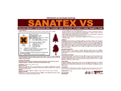 Sanatex VS hnědý 10 l -