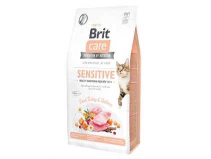 Brit Care Cat GF Sensit. Heal.Digest&Delic.Taste 7kg