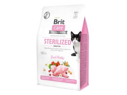 Brit Care Cat GF Sterilized Sensitive 0,4kg