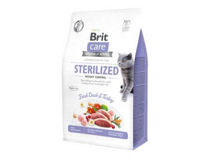 Brit Care Cat Grain-Free Sterilized Weight Control 0,4 kg