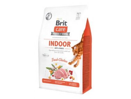 Brit Care Cat Grain-Free Indoor Anti-stress 0,4 kg