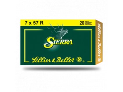 Náboj kulový Sellier a Bellot, 7x57R, 11,35g, Sierra SBT