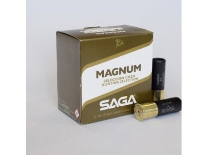 Náboj brokový SAGA, MAGNUM 50, 12-76mm, brok 3mm/ 5, 50g