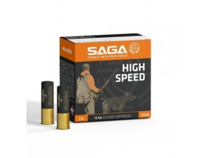Náboj brokový SAGA, HIGH SPEED 36, 12-70mm, brok 4mm/ 1, 36g