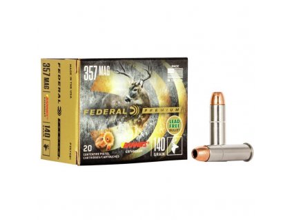 Náboj kulový Federal, Premium, .357 Mag., 140GR (9,0g), Barnes Expander