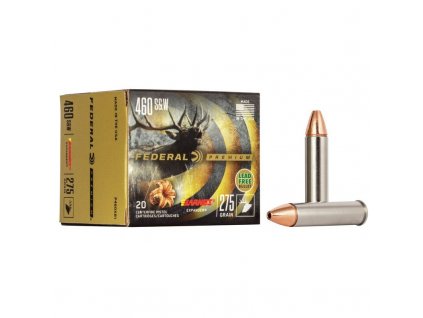 Náboj kulový Federal, Premium, .460SW, 275GR, Barnes Expander