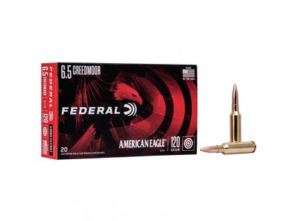 Náboj kulový Federal, American Eagle, 6,5mm Creedmoor, 120GR/7,7g, OpenTipMatch Hybrid VLD