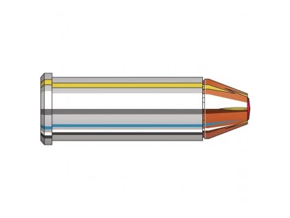 Náboj kulový Hornady, Critical Defense, .44 Spec., 165GR (10,6g), FTX