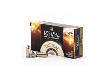 Náboj kulový Federal, Premium Tactical, .45 ACP, 230GR (14,9g), Hydra Shok JHP