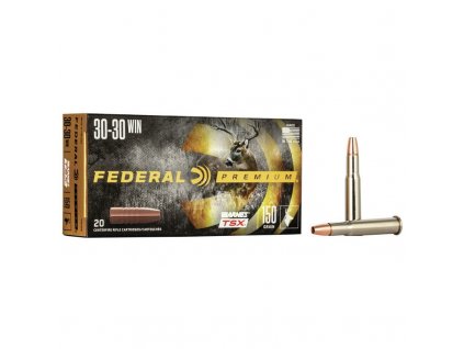 Náboj kulový Federal, Premium Vital Shok, .30-30 Win., 150GR (9,7g), Barnes Triple Shok