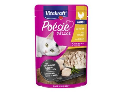 Vitakraft Cat Poésie DéliSauce kapsa kuřecí 85g