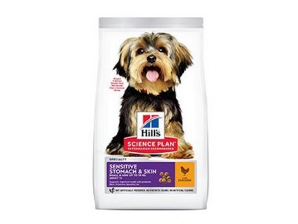 Hill's Can.Dry SP Sensitive Adult Small Chicken 6kg