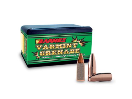 Střela Barnes, Varmint Grenade, .223/ .224", 50GR, VG FB