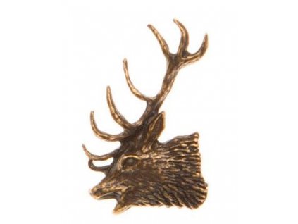 Hlava jelena (odznak na klobouk)