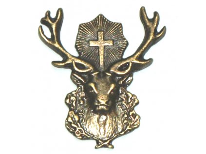 Svatý Hubert (odznak na klobouk)