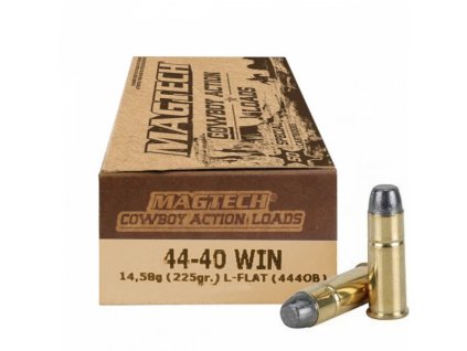 Náboj kulový Magtech, Cowboy Action Loads, .44-40 Win, 225GR (14,58g), LFN Flat Nose