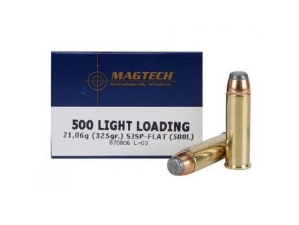 Náboj kulový Magtech, Light Loading, .500 SaW Mag., 325GR )21,06g), SJSP Flat