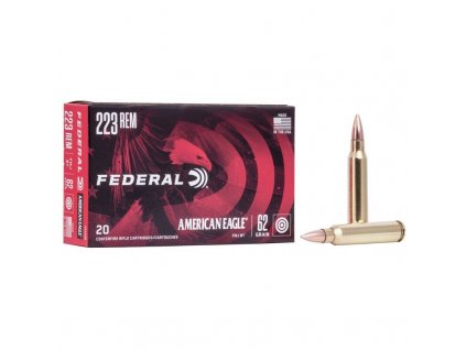 Náboj kulový Federal, American Eagle, .223 Rem., 62GR (4,0g), FMJ