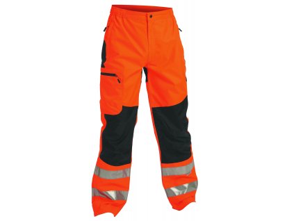 Nepromokavé kalhoty TICINO oranžové reflexní L