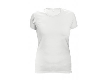 Dámské bavlněné tričko bílé SURMA LADY L