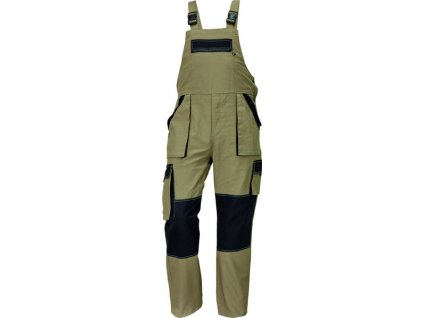 Montérkové laclové kalhoty MAX SUMMER - písková / černá  44