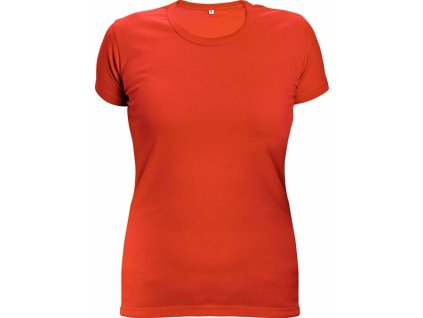 Dámské bavlněné tričko oranžové SURMA LADY L