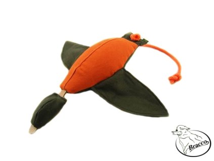 Bracco Duck Dummy Authentic 250 g, khaki/oranž.