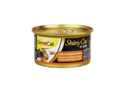 Gimpet kočka konz. ShinyCat tuňák+kreveta+maltoza 70g