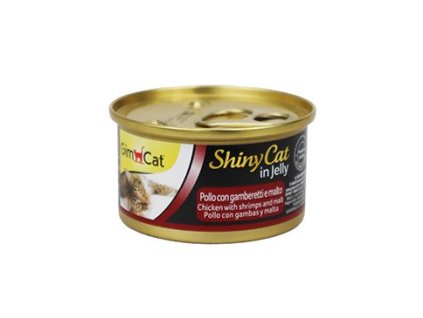 Gimpet kočka konz. ShinyCat kuře+kreveta+maltoza 70g