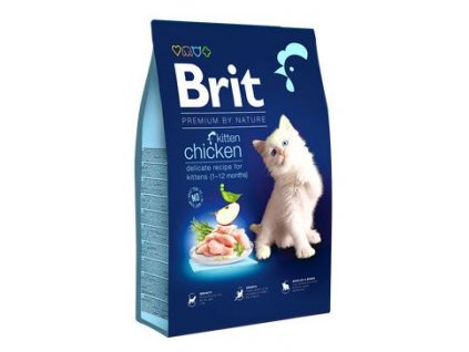 Brit Premium Cat by Nature Kitten Chicken 8kg