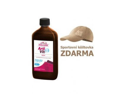 VITAR Veterinae ArtiVit Sirup 500ml+kšiltovka béž