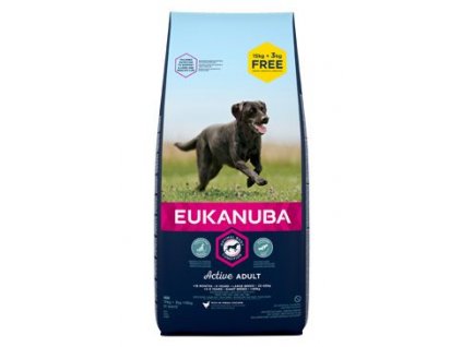 Eukanuba Dog Adult Large 18kg BONUS