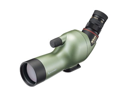 Nikon Fieldscope ED50 A Pearlescent Green - natočený okulár - tělo