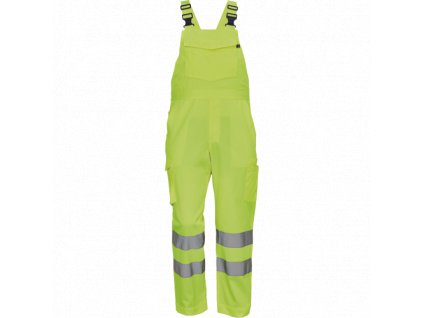 Pánské full Hi-Vis kalhoty s laclem GANDIA žluté 46
