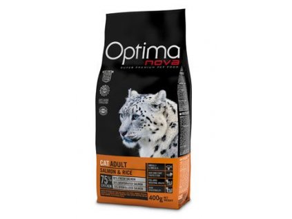 Optima Nova Cat Adult salmon & rice 8kg