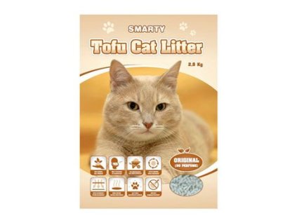 Podestýlka Smarty Tofu Cat Litter-Original bez vůně 6l