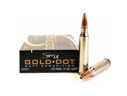Náboj kulový Speer, Speer LE, .223 rem., 75GR (4,8g), GDSP