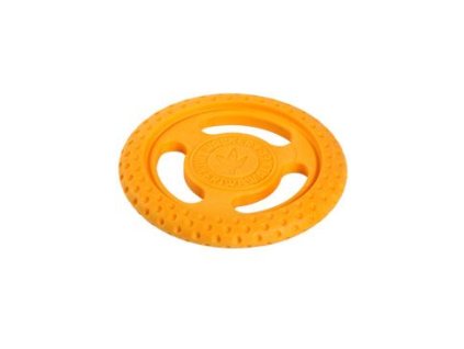 Hračka pes FRISBEE MINI plov. z TPR pěny, oranžová KW