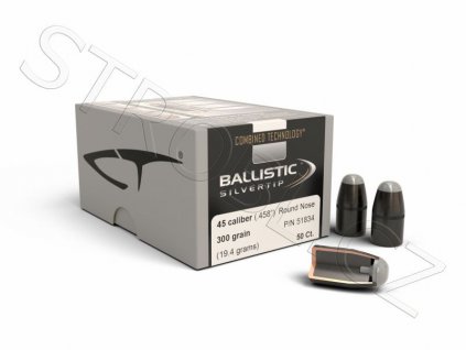 Střely Nosler Ballistic Silvertip .45-70 Govt, dia .458, 300grs