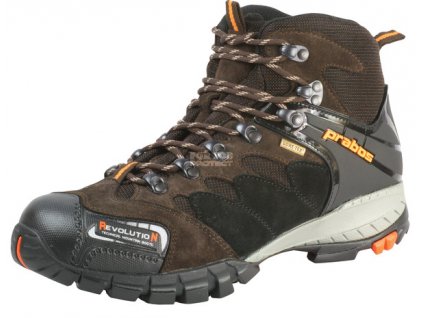 Trekingová obuv PRABOS API GORE-TEX, hnědá, na Vibram podešvi