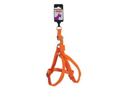 Postroj pes MAC LEATHER oranžová 10mm Zolux